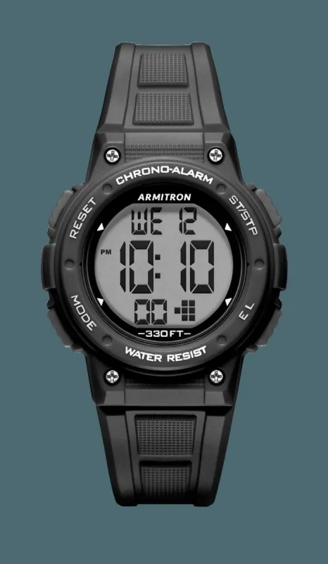 Jelly Chrono™ | 37mm, Black sold by Armitron