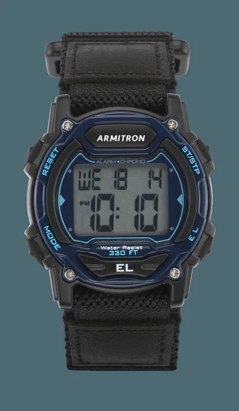 Armitron CPU Chronograph™ | 40mm, Blue/Black sold by Armitron