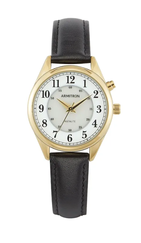Sweep Leather™ | 31mm, Gold sold by Armitron