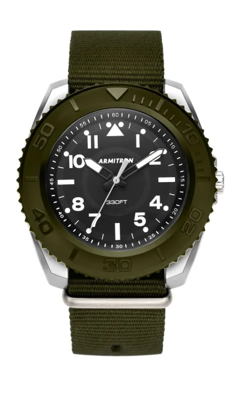 Lunar™ | 35mm, Green/Silver sold by Armitron