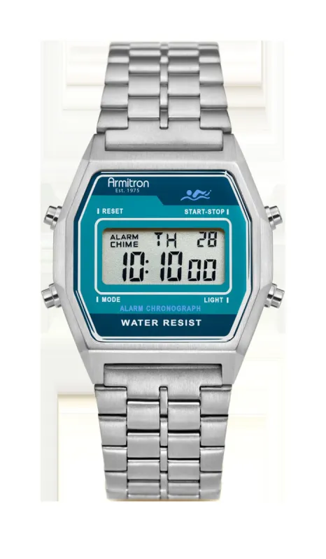 Rubik™ | 39mm, Silver/Teal sold by Armitron