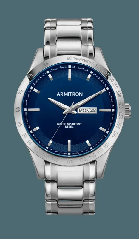 Osprey™ | 43mm, Silver/Blue sold by Armitron
