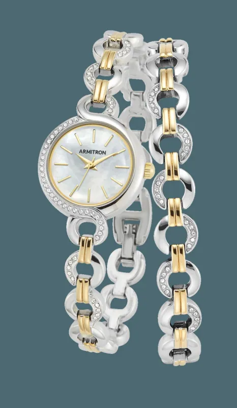 Glitter™ | 38mm, Watch & Bracelet Gift Set sold by Armitron