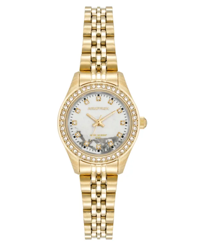Minnie Stone Dial™ | 26mm, Gold-Tone sold by Armitron
