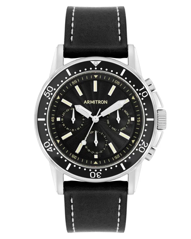 Charles | 45mm, Black sold by Armitron