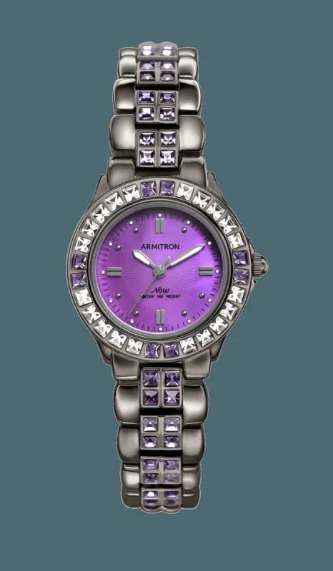 Tulip™ | 26mm, Gray/Purple sold by Armitron