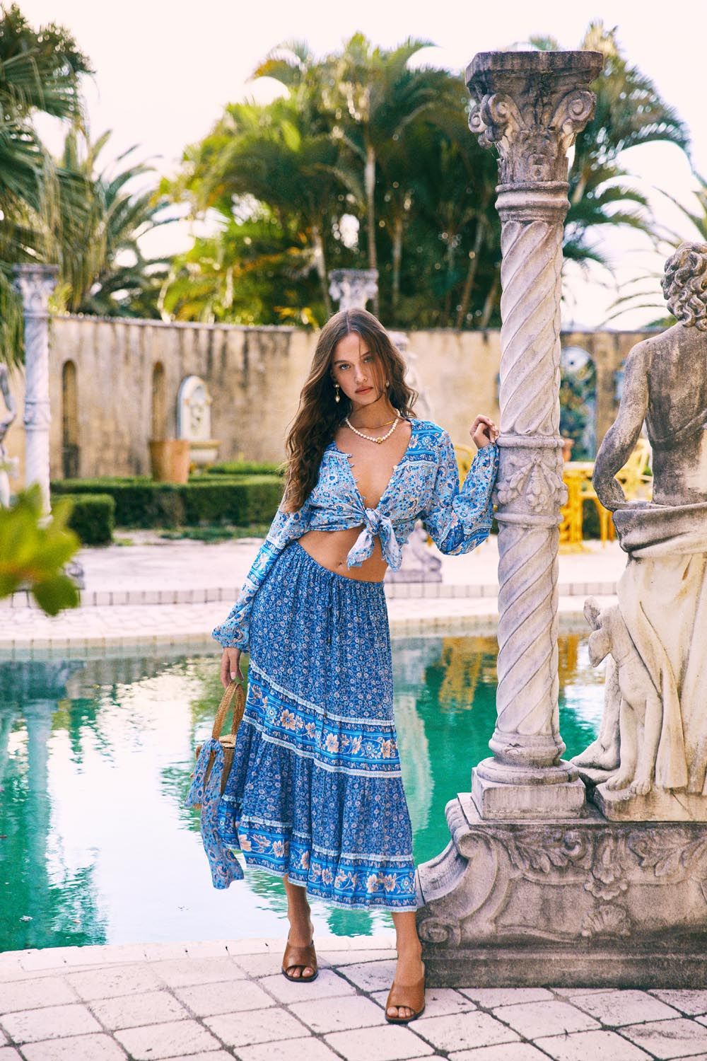 Esmee Blouse in Lakeside - Pre-loved sold by Arnhem product image thumbnail 3