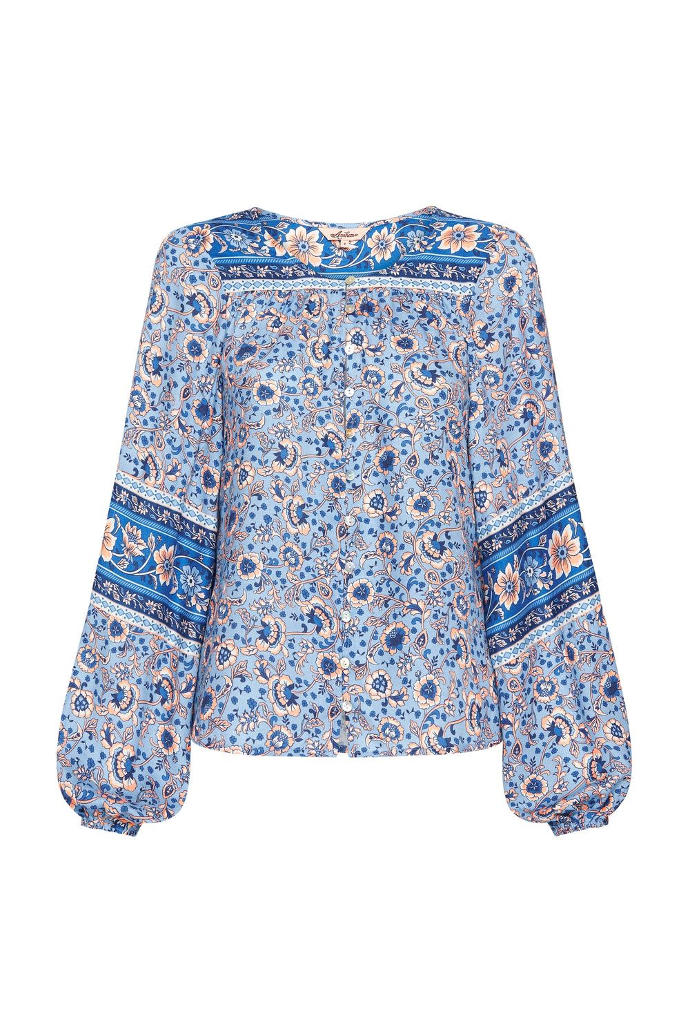 Esmee Blouse in Lakeside - Pre-loved sold by Arnhem product image thumbnail 2