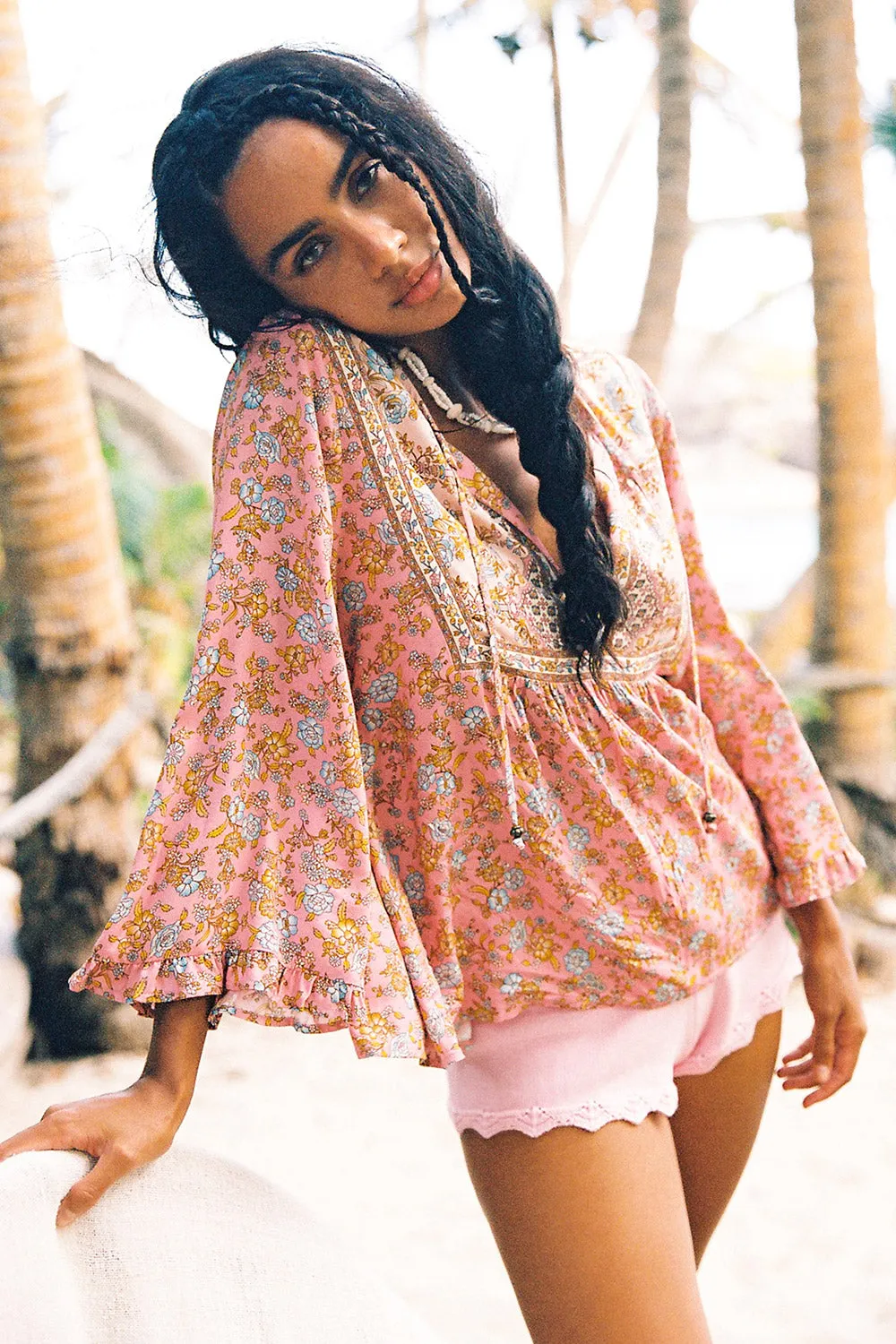 Honey Blouse in Rosé - Pre-loved sold by Arnhem