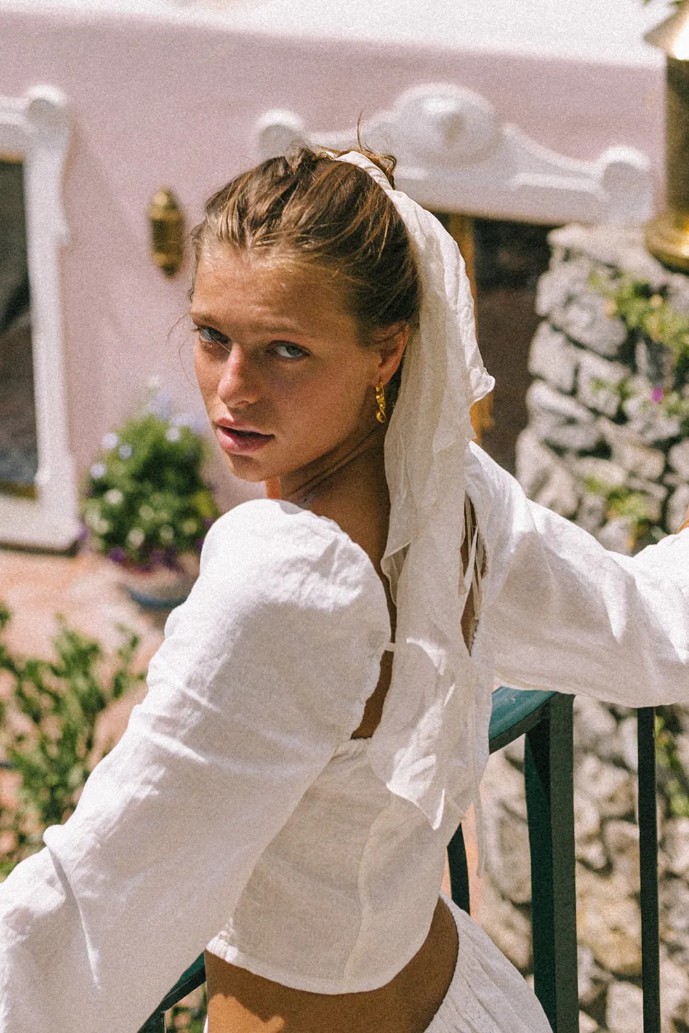 La Luna Top in Bianca - Pre-loved sold by Arnhem product image thumbnail 3