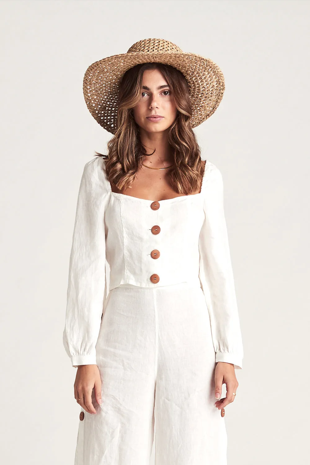 La Luna Top in Bianca - Pre-loved sold by Arnhem product image thumbnail 4