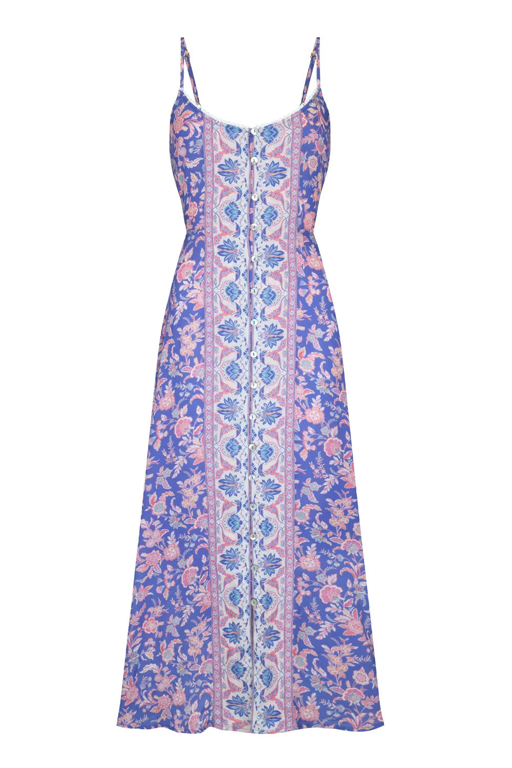 Mila Midi Strappy Dress in Violet - Pre-loved sold by Arnhem product image thumbnail 2