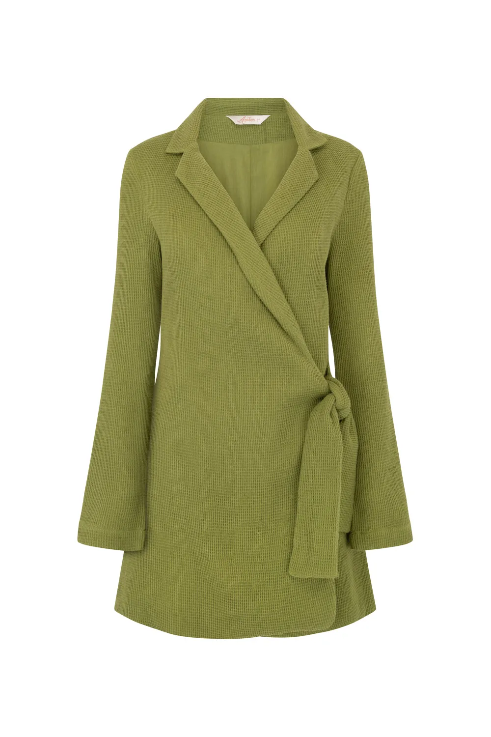 Maya Wrap Dress in Olive - Pre-loved sold by Arnhem product image thumbnail 2