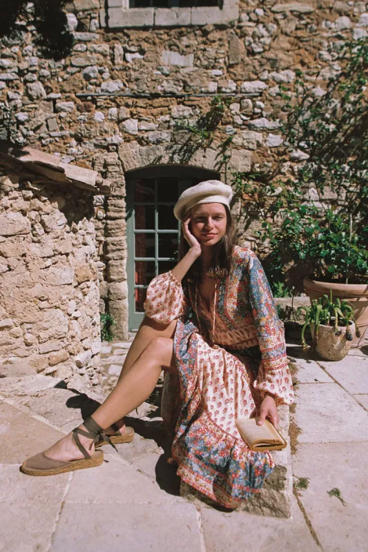 Nalani Midi Skirt in Vanilla sold by Arnhem