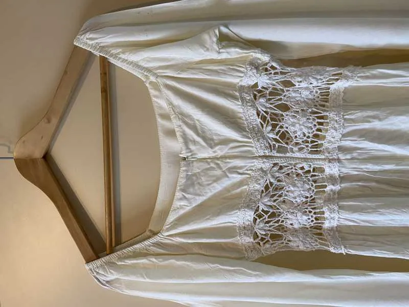 Cream long boho dress - Pre-loved sold by Arnhem product image thumbnail 3