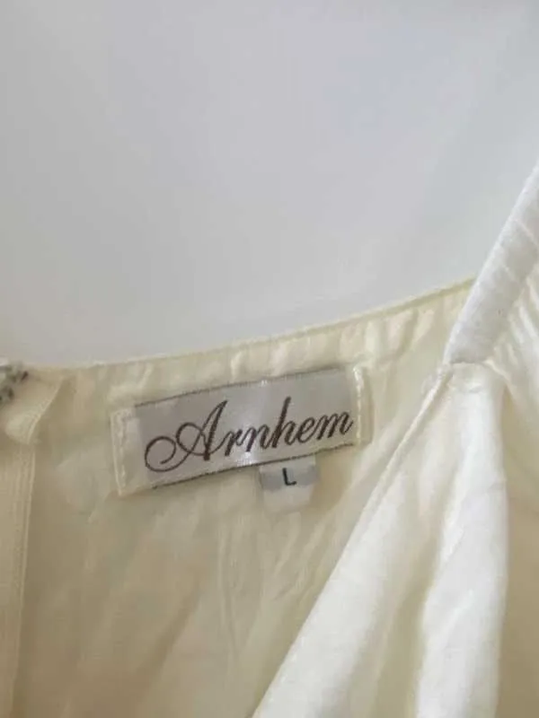Cream long boho dress - Pre-loved sold by Arnhem product image thumbnail 5
