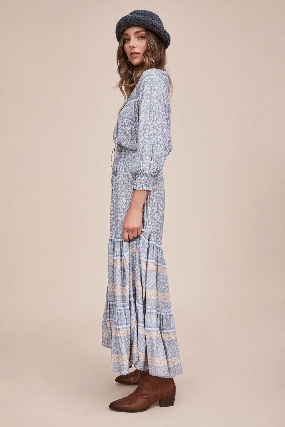 Maeve Midi Dress in Bleu - Pre-loved sold by Arnhem product image thumbnail 5