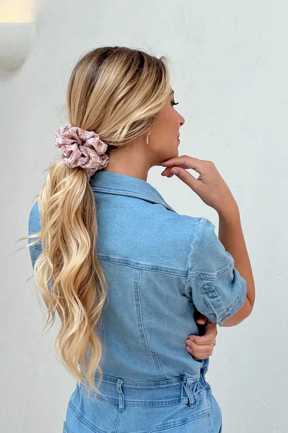 Harley Revive Scrunchie in Pale Rose sold by Arnhem product image thumbnail 2