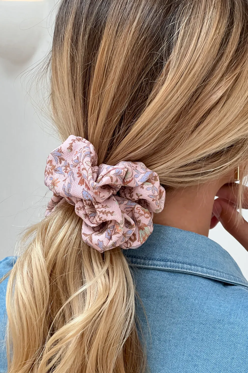 Harley Revive Scrunchie in Pale Rose sold by Arnhem