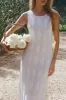 Tasha Crochet Maxi Dress in Ivory sold by Arnhem