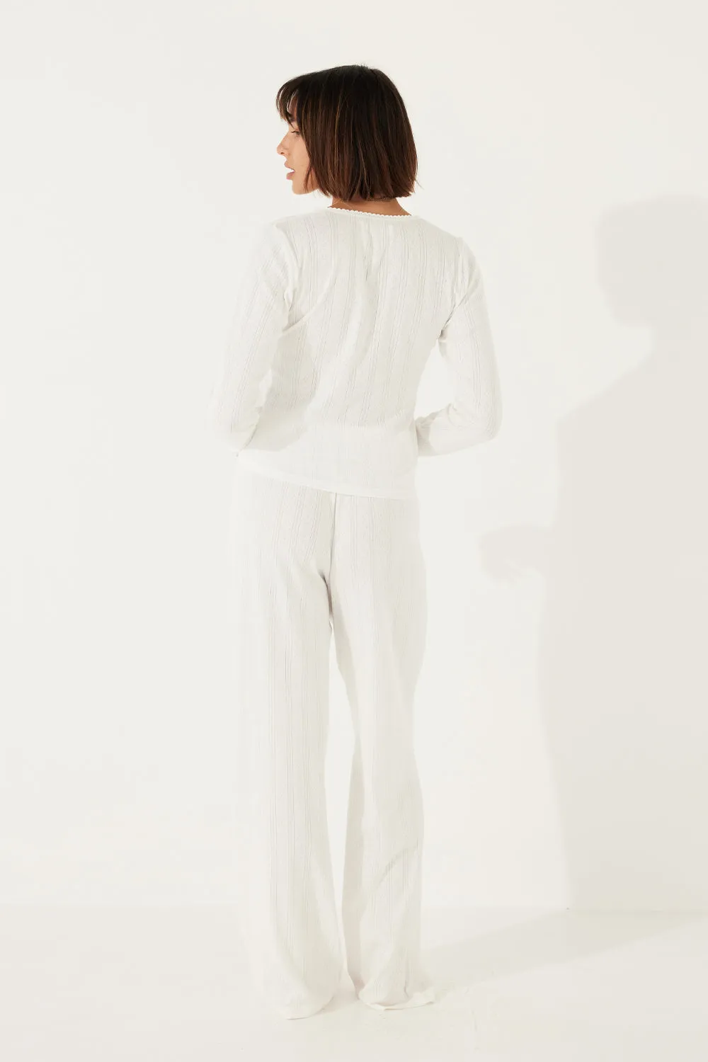 The Dreamers Lounge Top in Cloud sold by Arnhem product image thumbnail 5