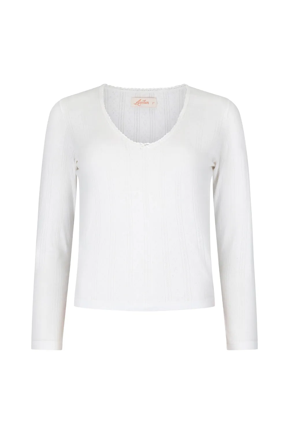 The Dreamers Lounge Top in Cloud sold by Arnhem product image thumbnail 2