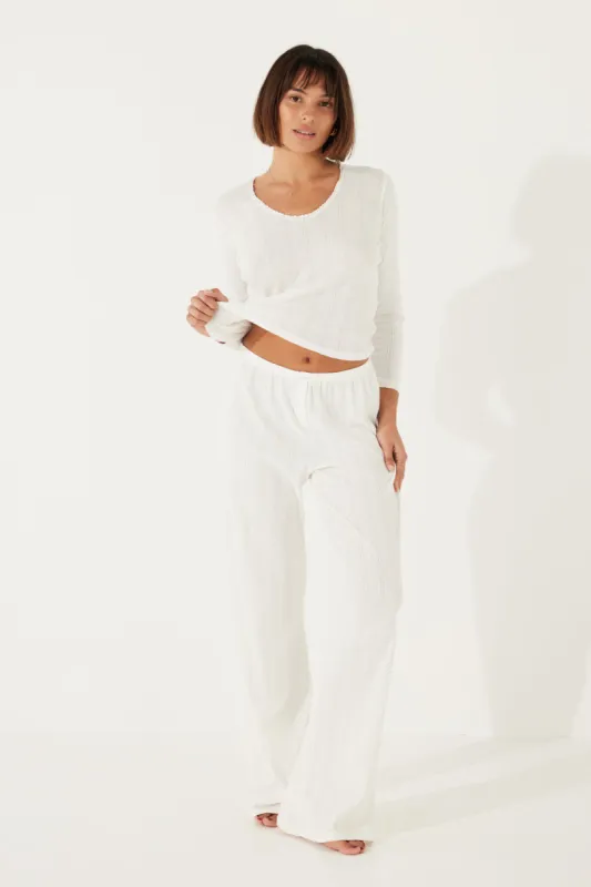 The Dreamers Lounge Pant in Cloud sold by Arnhem