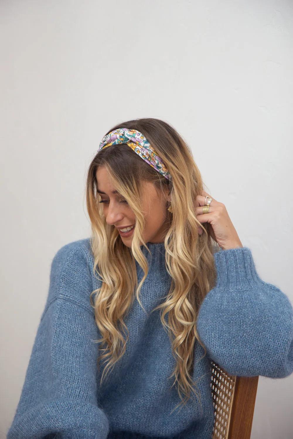 Stella Revive Twist Headband in Green Floral sold by Arnhem product image thumbnail 2