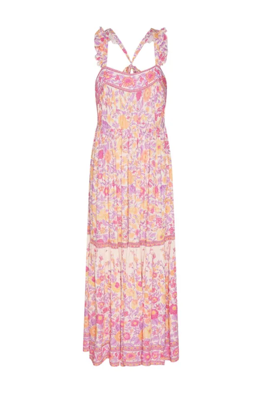 Sophia Strappy Midi in Peony - Pre-loved sold by Arnhem