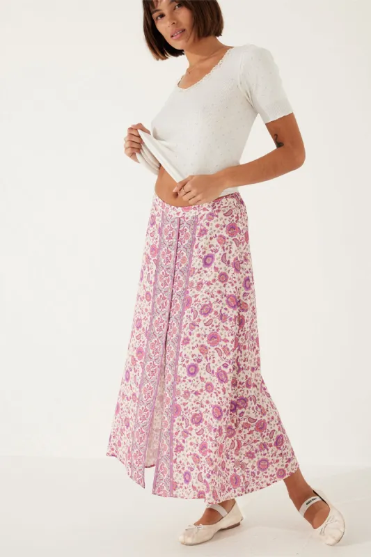 Gabriel Midi Skirt in Blossom sold by Arnhem
