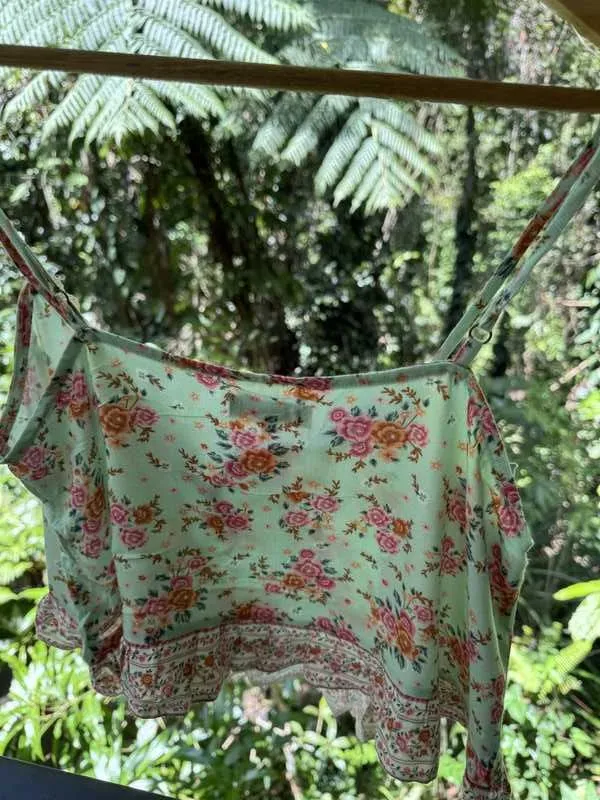 Mint and Floral Pink Cami sold by Arnhem product image thumbnail 4