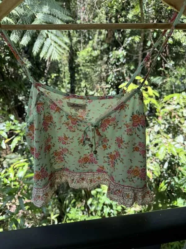 Mint and Floral Pink Cami sold by Arnhem product image thumbnail 3