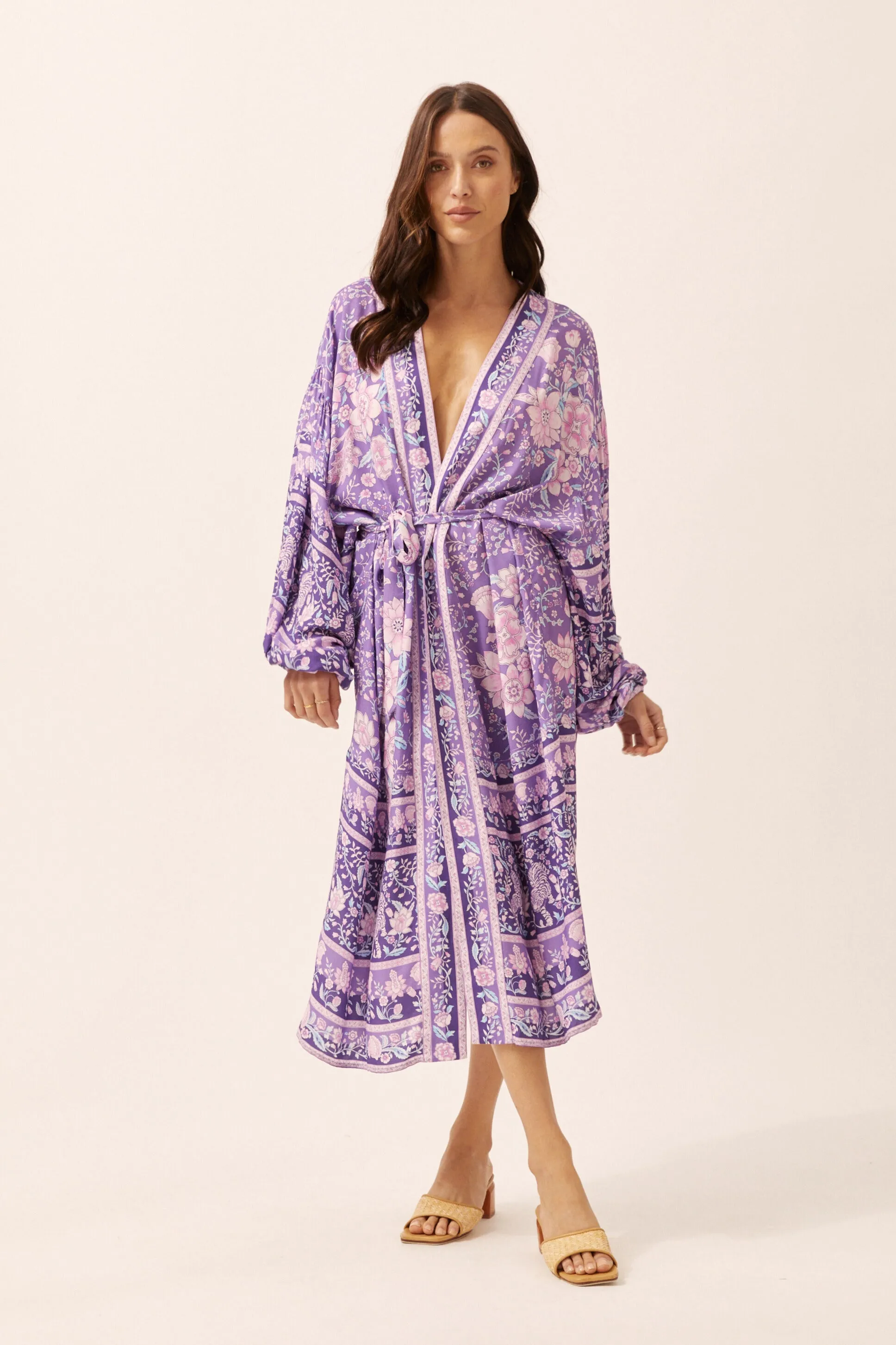 Empress Kimono in Amethyst sold by Arnhem product image thumbnail 3