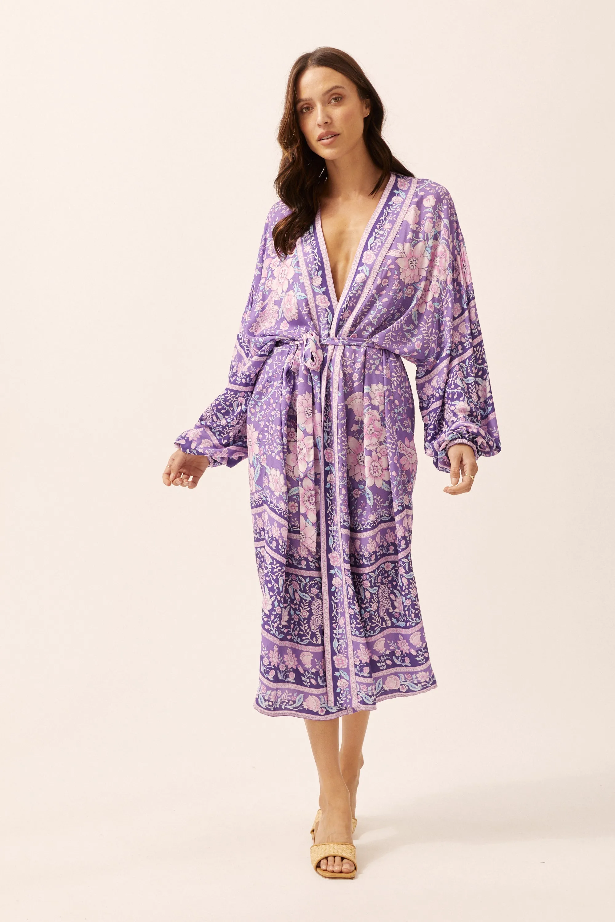 Empress Kimono in Amethyst sold by Arnhem product image thumbnail 4