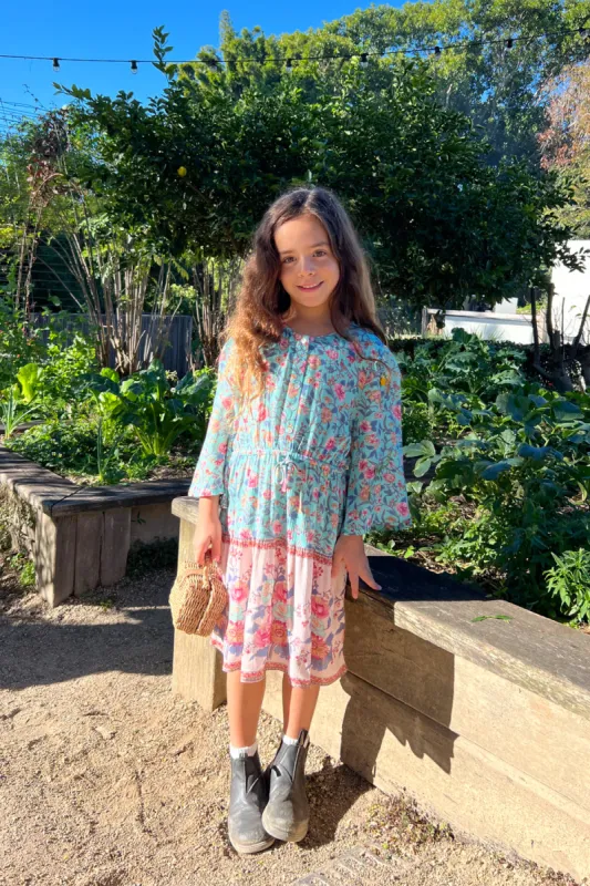Freya Littles Dress in Azure sold by Arnhem