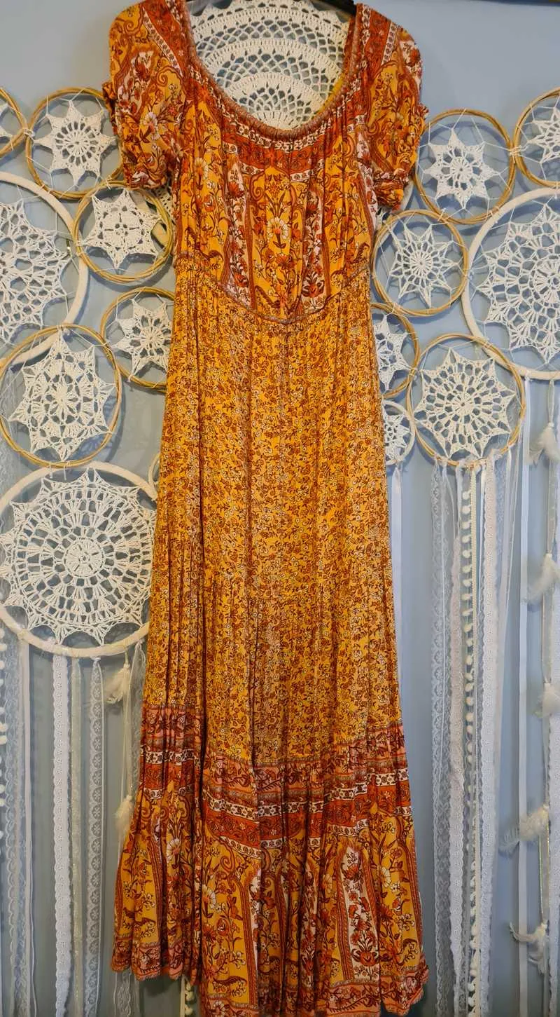 Island Sundress in Mimosa - Pre-loved sold by Arnhem product image thumbnail 3