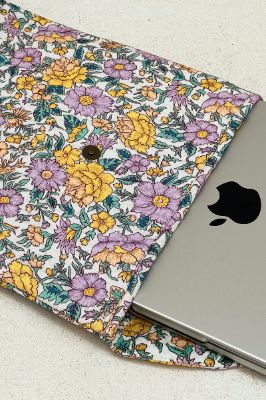 Stella Revive Laptop Pouch in Green Floral sold by Arnhem
