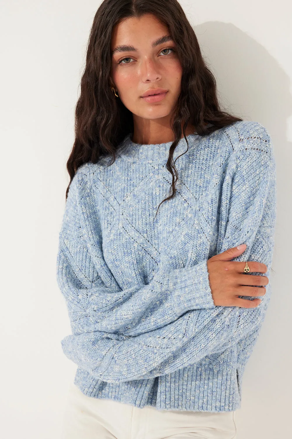 Belair Jumper in Sky Blue sold by Arnhem