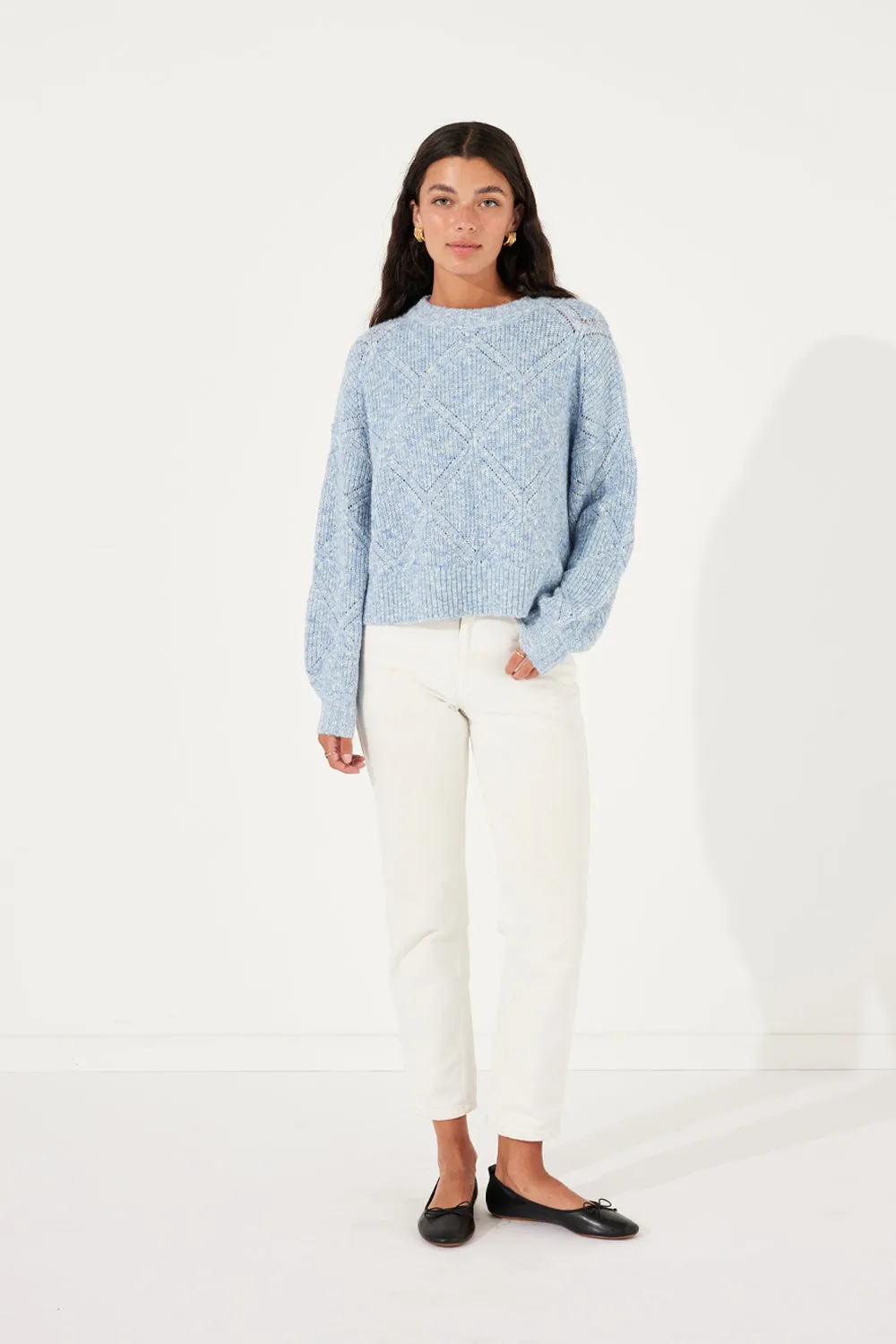 Belair Jumper in Sky Blue sold by Arnhem product image thumbnail 4