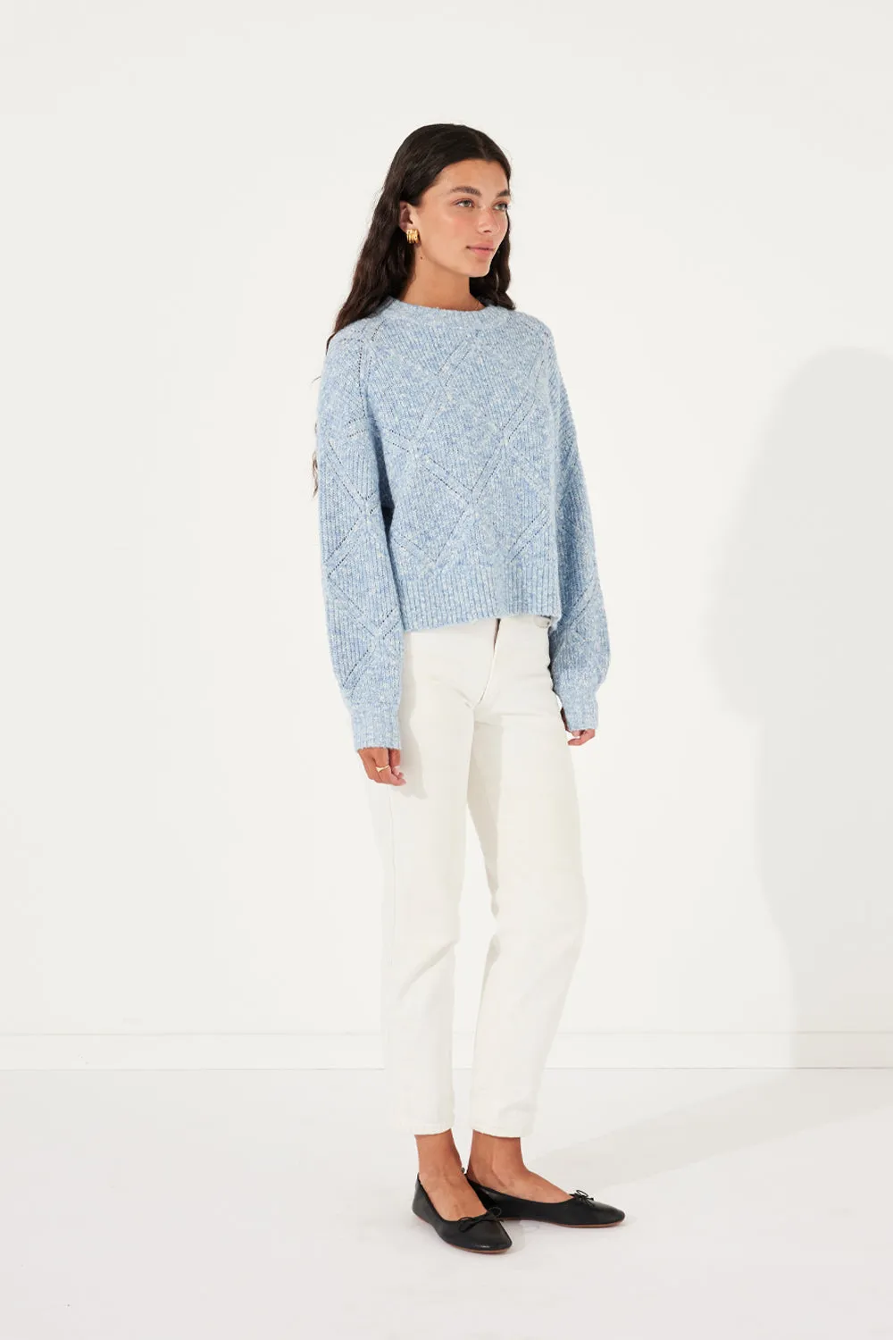 Belair Jumper in Sky Blue sold by Arnhem product image thumbnail 5