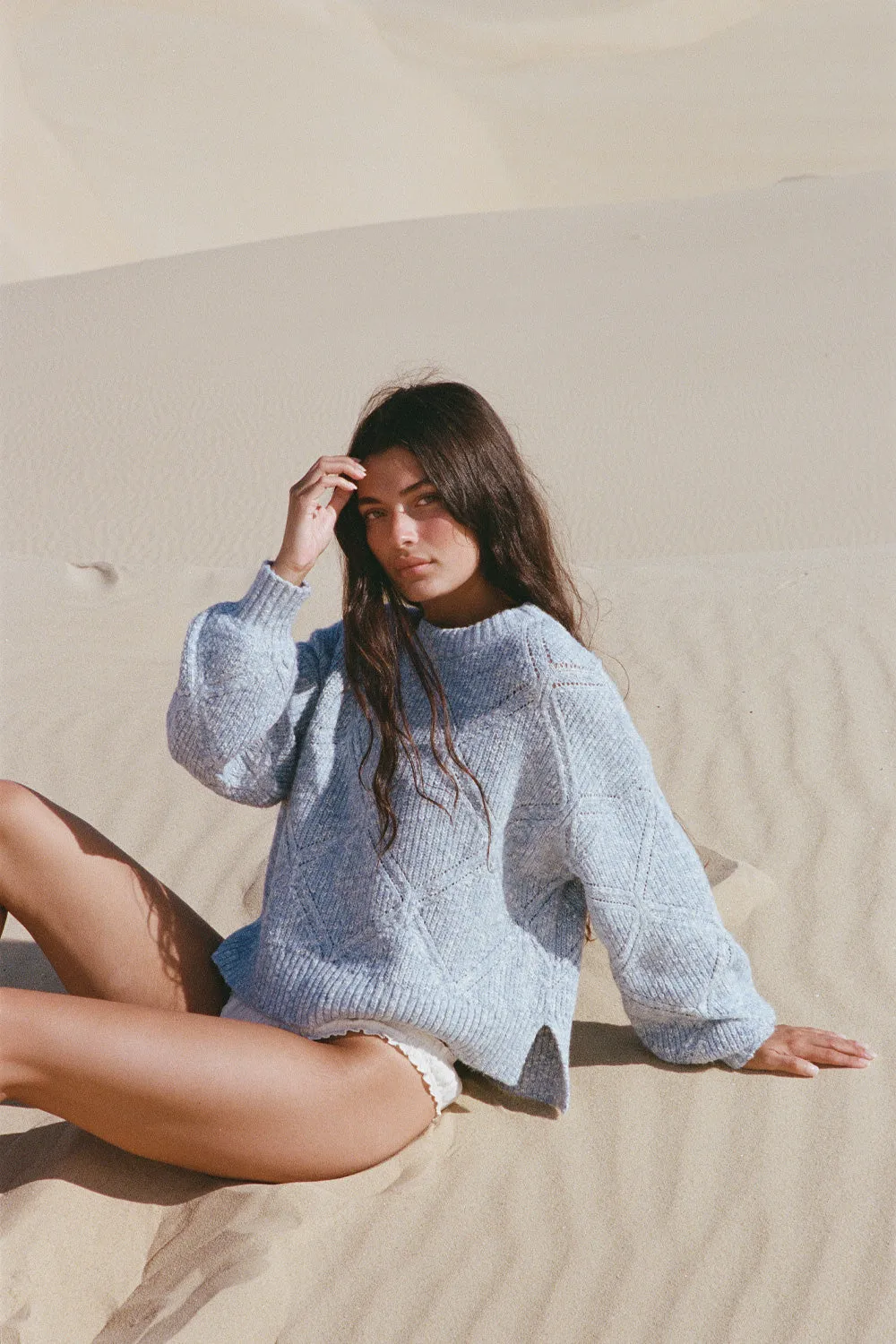 Belair Jumper in Sky Blue sold by Arnhem product image thumbnail 3