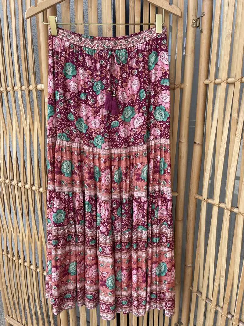 Amberley Midi Skirt in Ruby - Pre-loved sold by Arnhem product image thumbnail 3