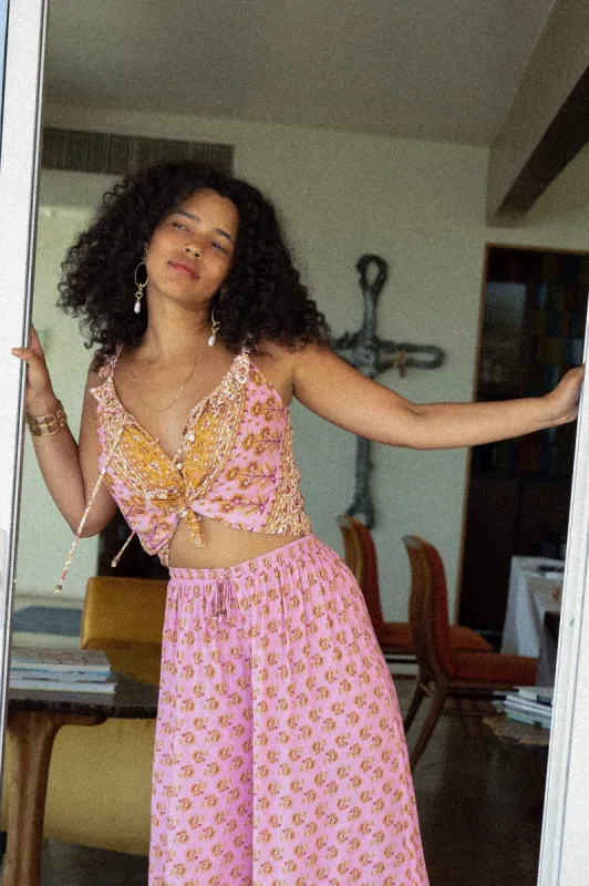 Dylan Cami in Desert Rose - Pre-loved sold by Arnhem