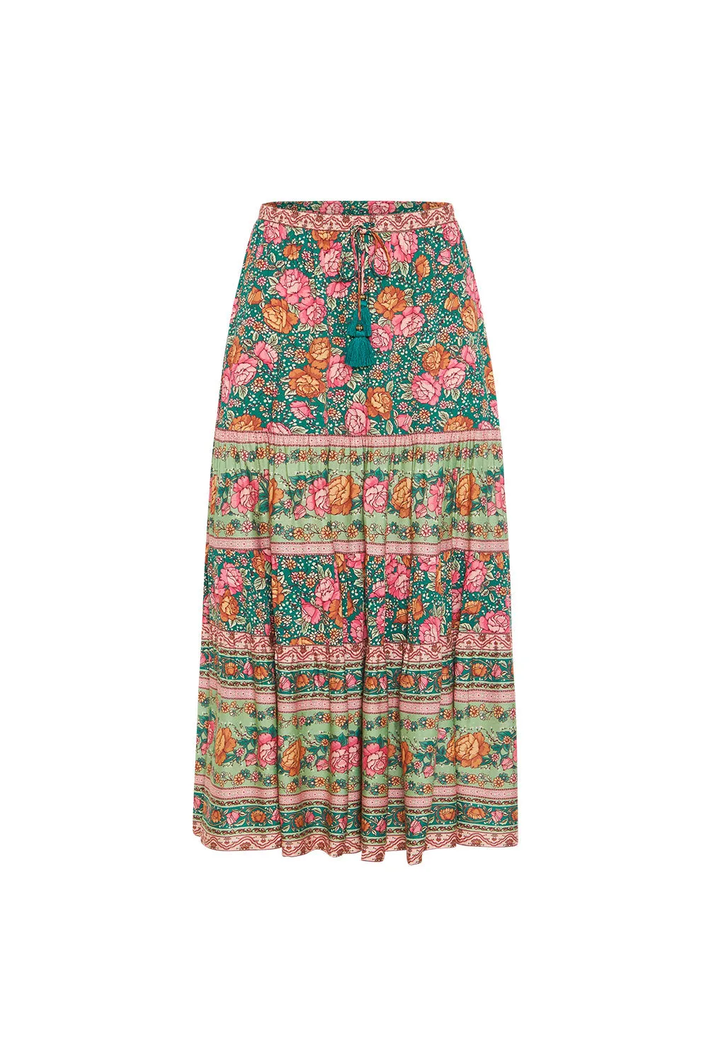 Amberley Midi Skirt in Emerald - Pre-loved sold by Arnhem product image thumbnail 2