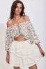 Rue Mini Skirt in Ivory sold by Arnhem