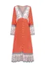 June Teadress in Salsa sold by Arnhem
