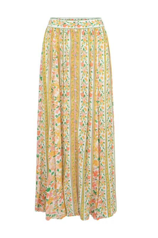 Odessa Skirt in Sunshine sold by Arnhem