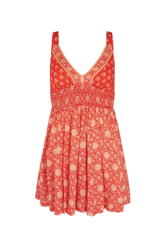 Carmen Playdress in Cherry sold by Arnhem