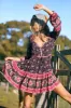 Flora Mini Dress in Blackberry - Pre-loved sold by Arnhem