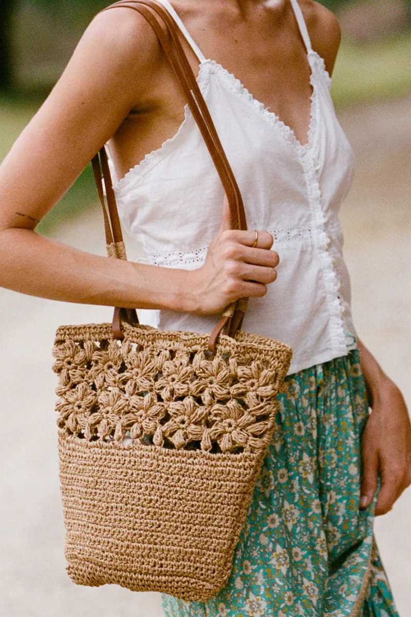 THE ROW Estelle ラフィアバッグ（The Row Estelle Raffia Tote